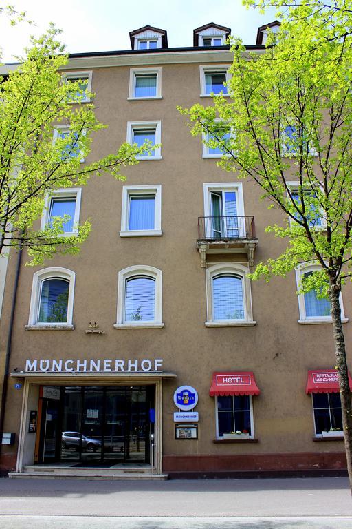 Hotel Muenchnerhof บาเซิล ภายนอก รูปภาพ